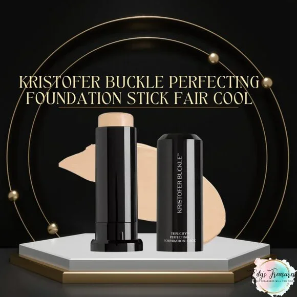 New Kristofer Buckle Perfecting Foundation Stick ( Fair Cool )