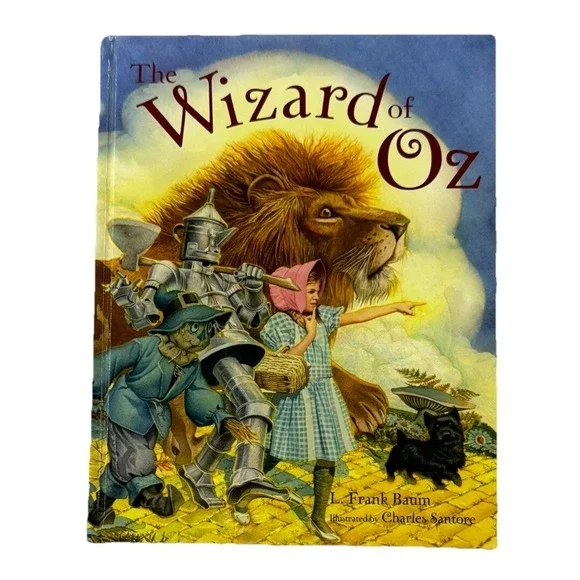 The Wizard of OZ by L. Frank Baum Illustrated by Charles Santore, Hardcover