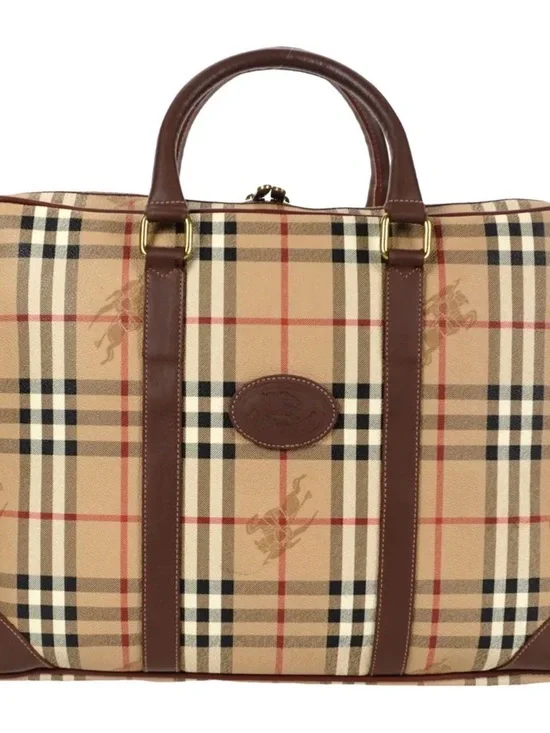 Burberry’s Novacheck briefcase
