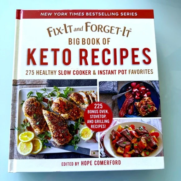 Fix-It and Forget-It Big Book of‎ Keto Recipes | Slow Cooker and Insta Pot