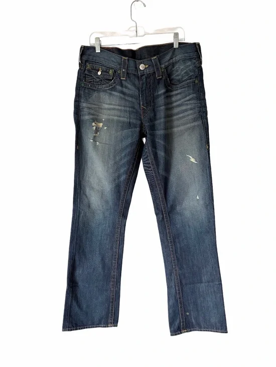 True Religion Ricky Straight Denim Jeans size 34