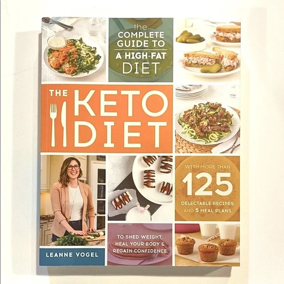 The Keto Diet Cookbook by -Leanne Vogel