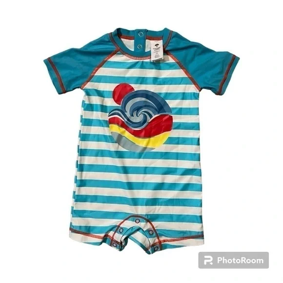 Tucker + Tate baby boy swim set 18M