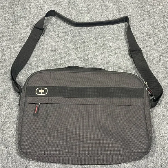 OGIO Gray Laptop Bag with Black Accents