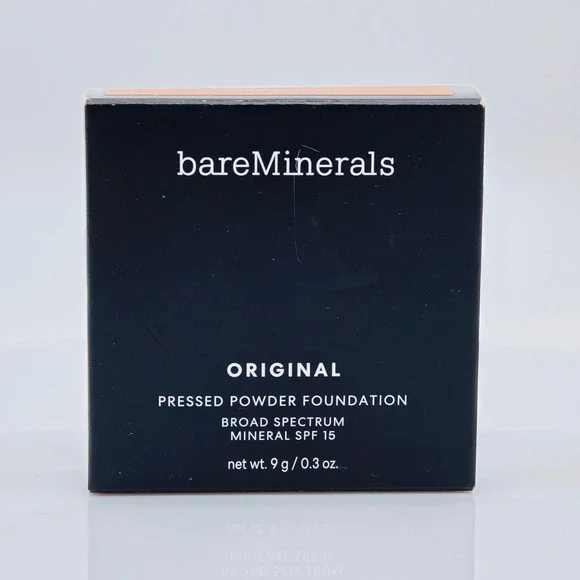 bareMinerals Original Pressed Powder Foundation Warm Dark 26 SPF 15 0.3oz 9g