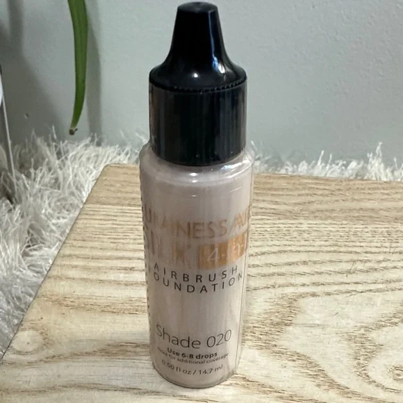 Luminess Air Silk 4-in-1 Shade 020 Airbrush Foundation .5 fl oz New Sealed