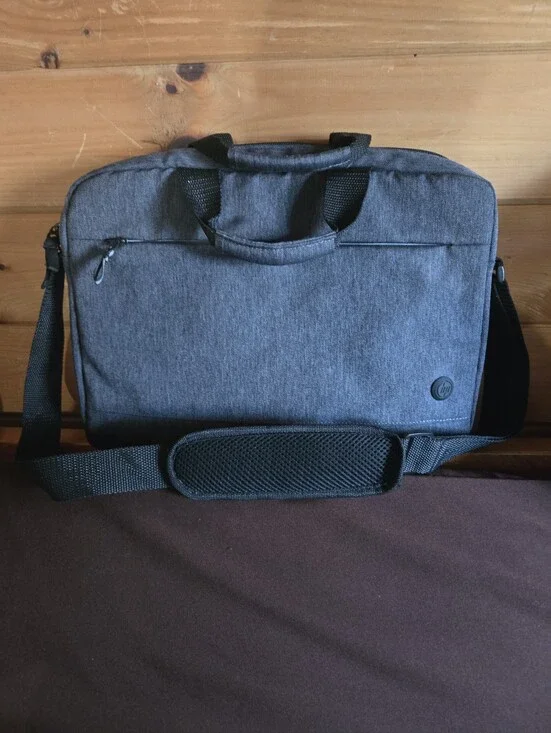 HP Prelude Gray Messenger Laptop 15.6