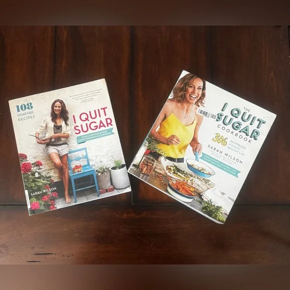 I Quit Sugar Book Set - 8 week detox & cookbook + 306 Recipes Cookbook