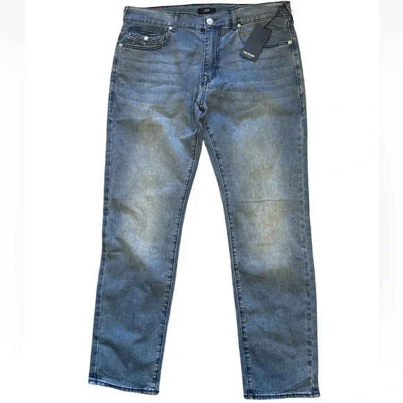True Religion 40 x 32 Geno Relaxed‎ Slim Jeans New