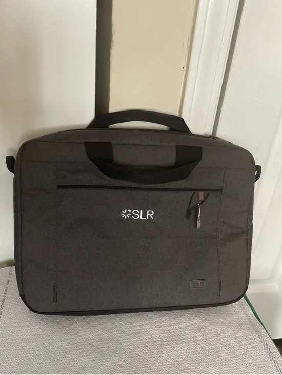 Case Logic Men's Black Slim laptop Case, up to 14” laptop