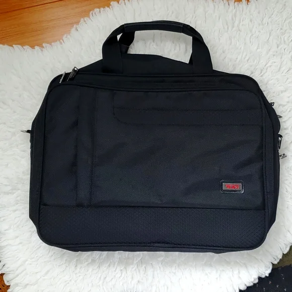 Tumi laptop bag.
