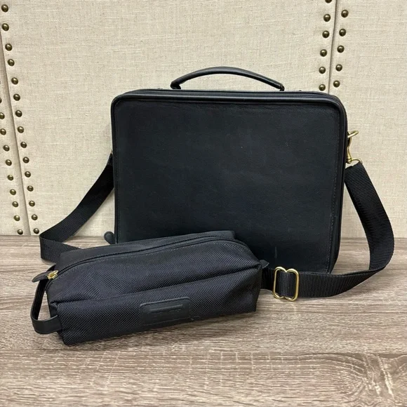 Vintage Coach Business Briefcase with travel bag