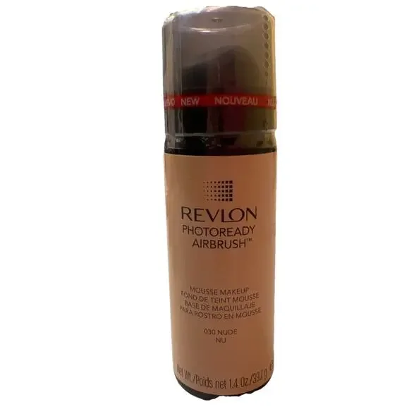 Revlon PhotoReady Photo Ready Airbrush Mousse Makeup‎ - 030 Nude - New Sealed
