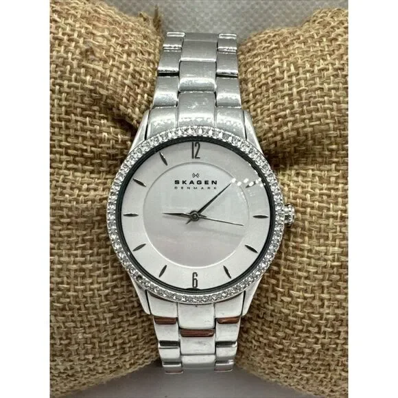 Skagen Katja 347SSX Women Silver Stainless Steel Analog Dial Quartz Watch AEA027