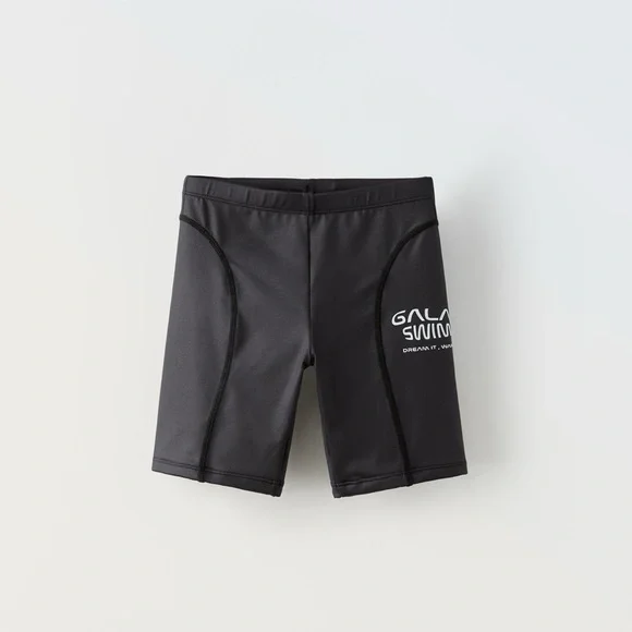 Zara Boys Swim Jammers in Black size 9-10 yrs