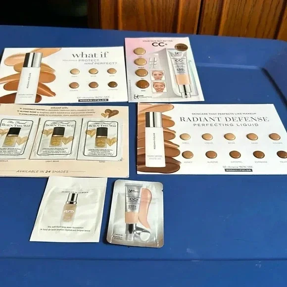 Makeup samples New‎ foundation samples