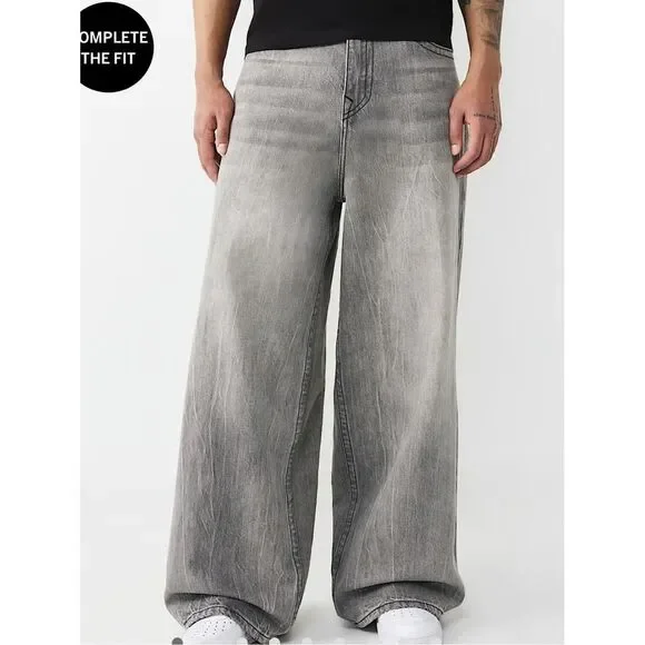 True-religion Men's Grey Jeans
