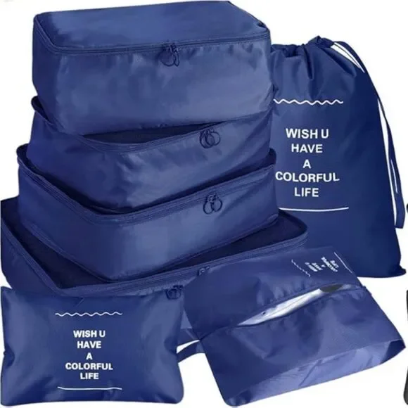Travel Packing Cube in Blue