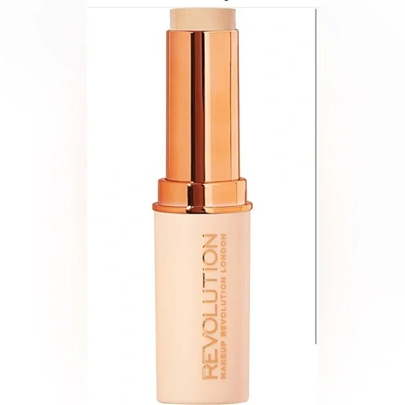 1 Piece REVOLUTION Fast Base Stick Foundation New Sealed fair shade F3