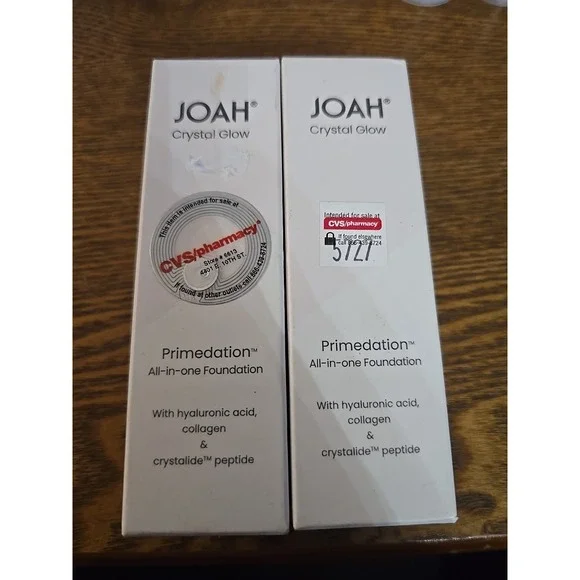 JOAH Foundation Crystal Glow‎ Peptide-Infused MN010 Lot Of 2