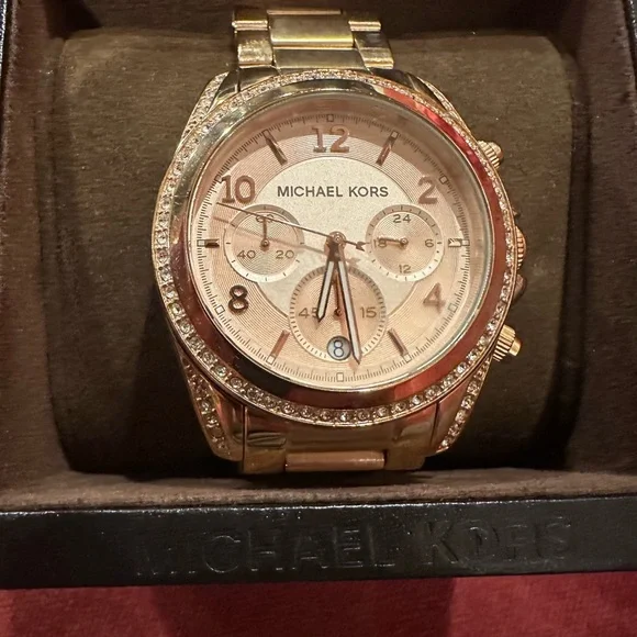 Michael Kors Rose Gold Watch Links