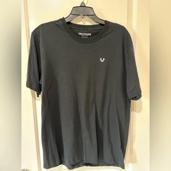 True Religion Black Men's T-Shirt size XL
