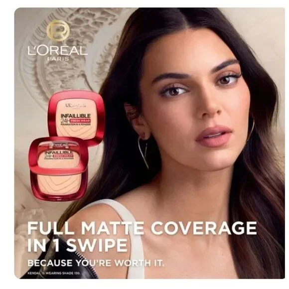 🆕🧴L'Oreal Infallible 24H Fresh Wear Foundation In A Powder - #300, Amber