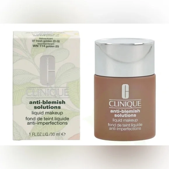 Clinique Anti-Blemish Solutions Liquid Makeup in Golden WN 114