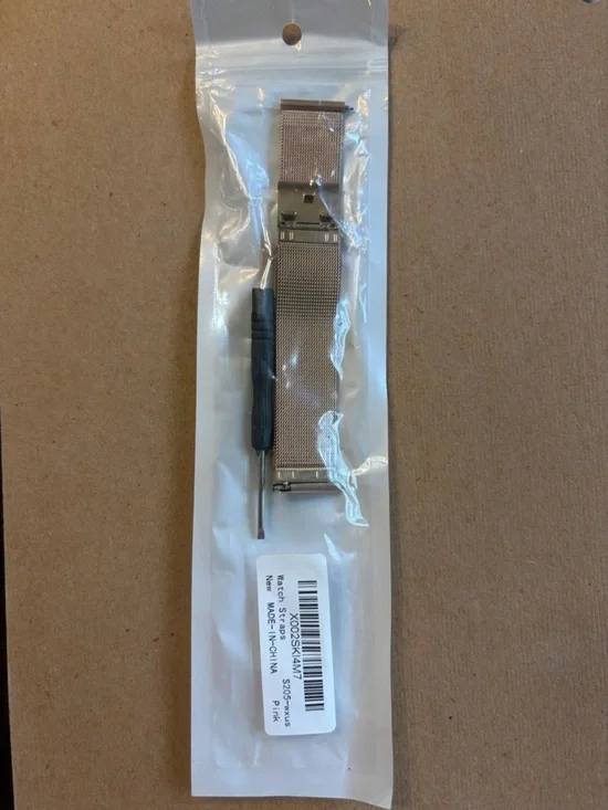 NIP Mesh Watch Band Replacement Strap - Rose Gold