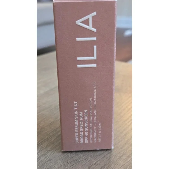 ILIA Super Serum Skin Tint SPF 40 ST16 Pavones 1oz 30ml Niacinamide Squalane NEW