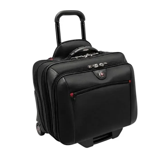 SWISS GEAR Wenger Potmac Carry-On Two Wheeled Laptop Briefcase Luggage Bag