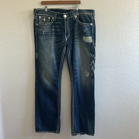 Rare True Religion BlueLabel Ricky SuperT in 