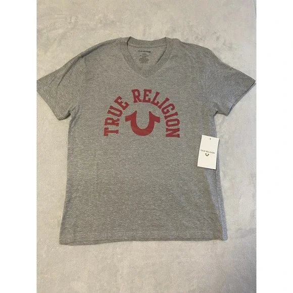 Men's True Religion‎ Size Large Gray Shirt
