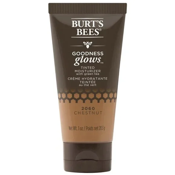 SEALED Burts Bees Goodness Glows Tinted Moisturizer - 2060 Chestnut