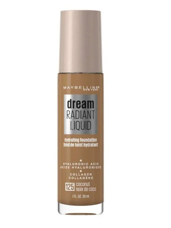 Maybelline Dream Radiant Liquid Hydrating Foundation - 125 Coconut