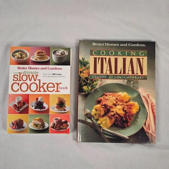 2 Better Homes & Gardens Cookbooks