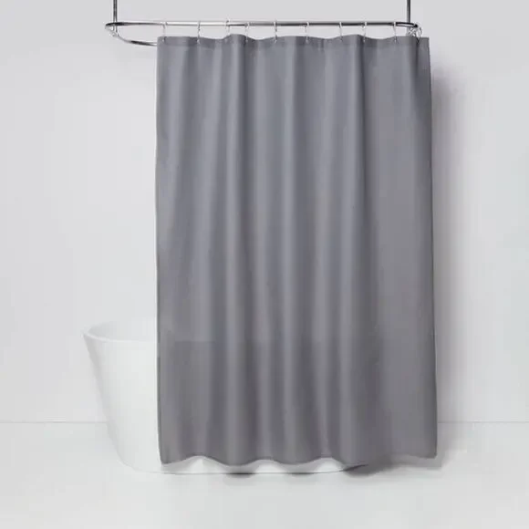 Room Essentials Solid Waffleweave Shower Curtain 72x72