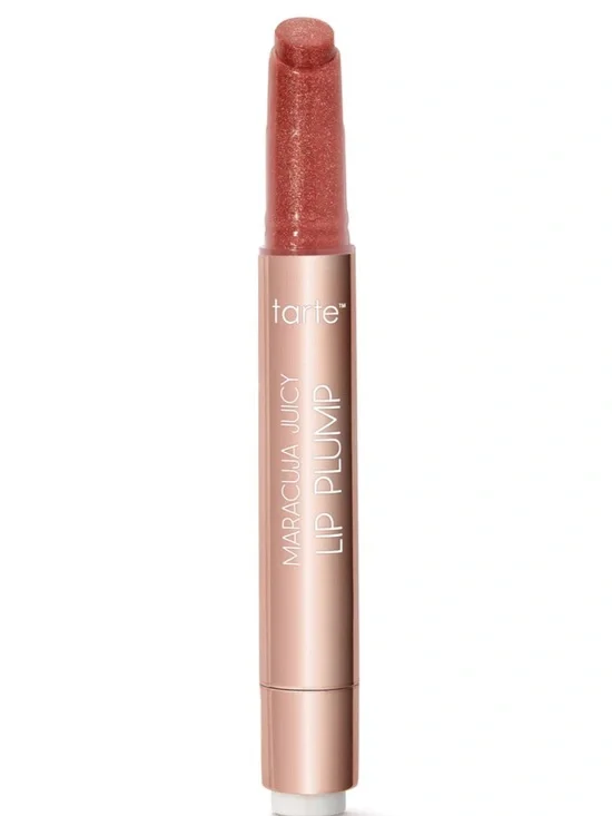 🌻Tarte Maracuja Juicy Lip Plump — Rosy Mauve Shimmer Glass New FullSz