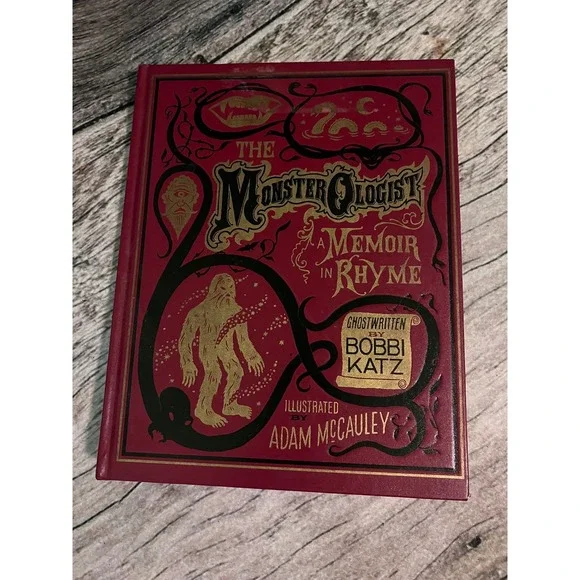 The Monsterologist A Memoir In Rhyme Bobbi Katz Adam McCauley‎ Hardcover 2009