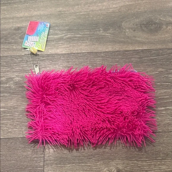 Vibrant Pink stringy stretchy Kids Pouch