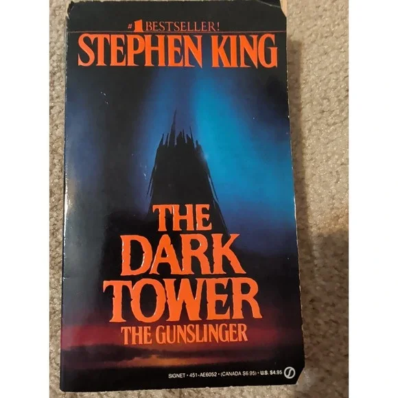 The Dark Tower: The Gunslinger by Stephen King 1989 Paperback Fantasy Novel