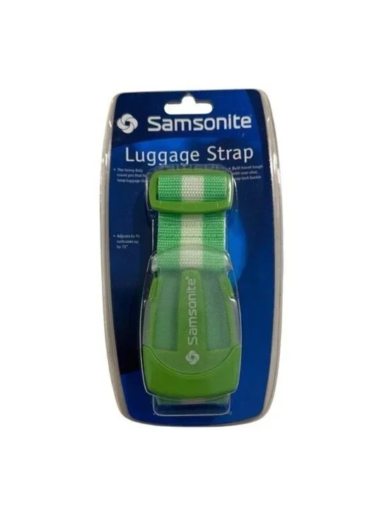 Samsonite Luggage Strap Neon Green Fits up to 72