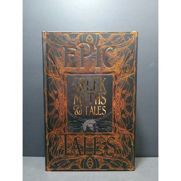 GREEK MYTHS & TALES Epic Mythology Gothic‎ Fantasy Deluxe Hardcover Very Good