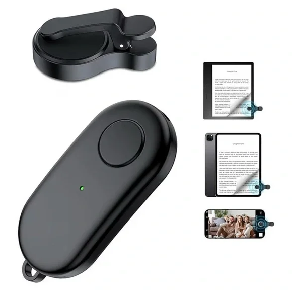 NEW - Remote Control Page Turner for Kindle eReaders, iPad, iPhone, Android