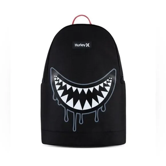 Hurley Graphic Backpack Black Shark