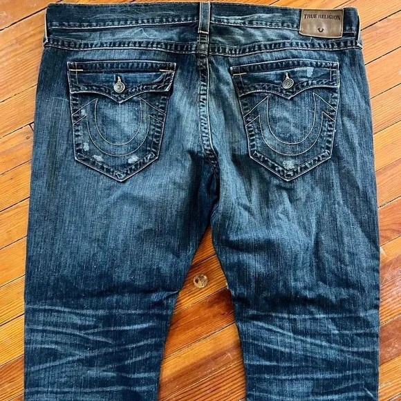 Y2K 2000s True Religion Ricky Jeans size 44