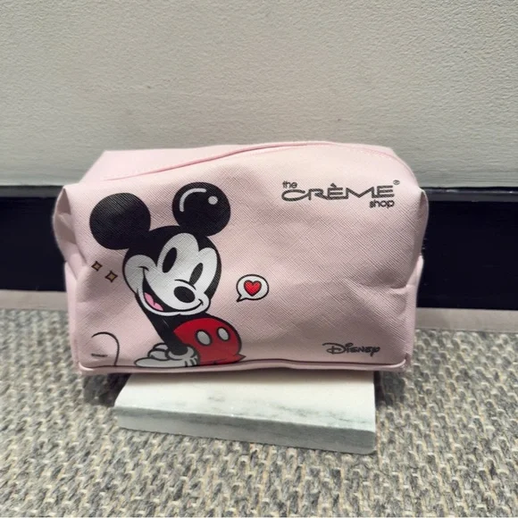 Disney The Crème Shop Minnie & Mickey Mouse Makeup Bag
