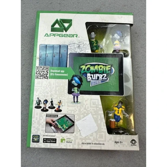 APPGEAR‎ Zombie Burbz High Mobile Application Game NIB new in box iPad Android