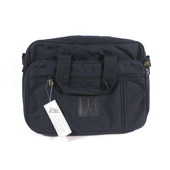 Vintage Travelpro‎ B3 Laptop Briefcase Carry-On Flight Travel Bag Navy Blue