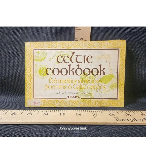 Vintage Cookbook Celtic Cookbook 156 Recipes From 6 Celtic Nations Used Complete